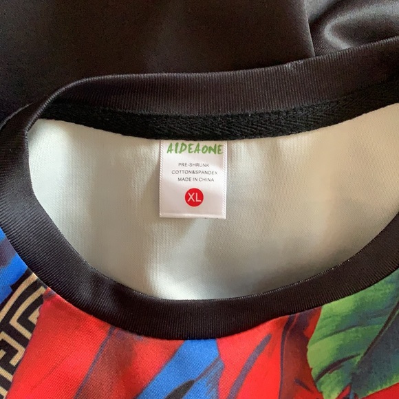 AIDEAONE | Retro print sweater - Picture 11 of 11